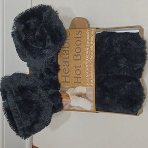 Heatable Hot Boots- Black- Free Size- 6- 10